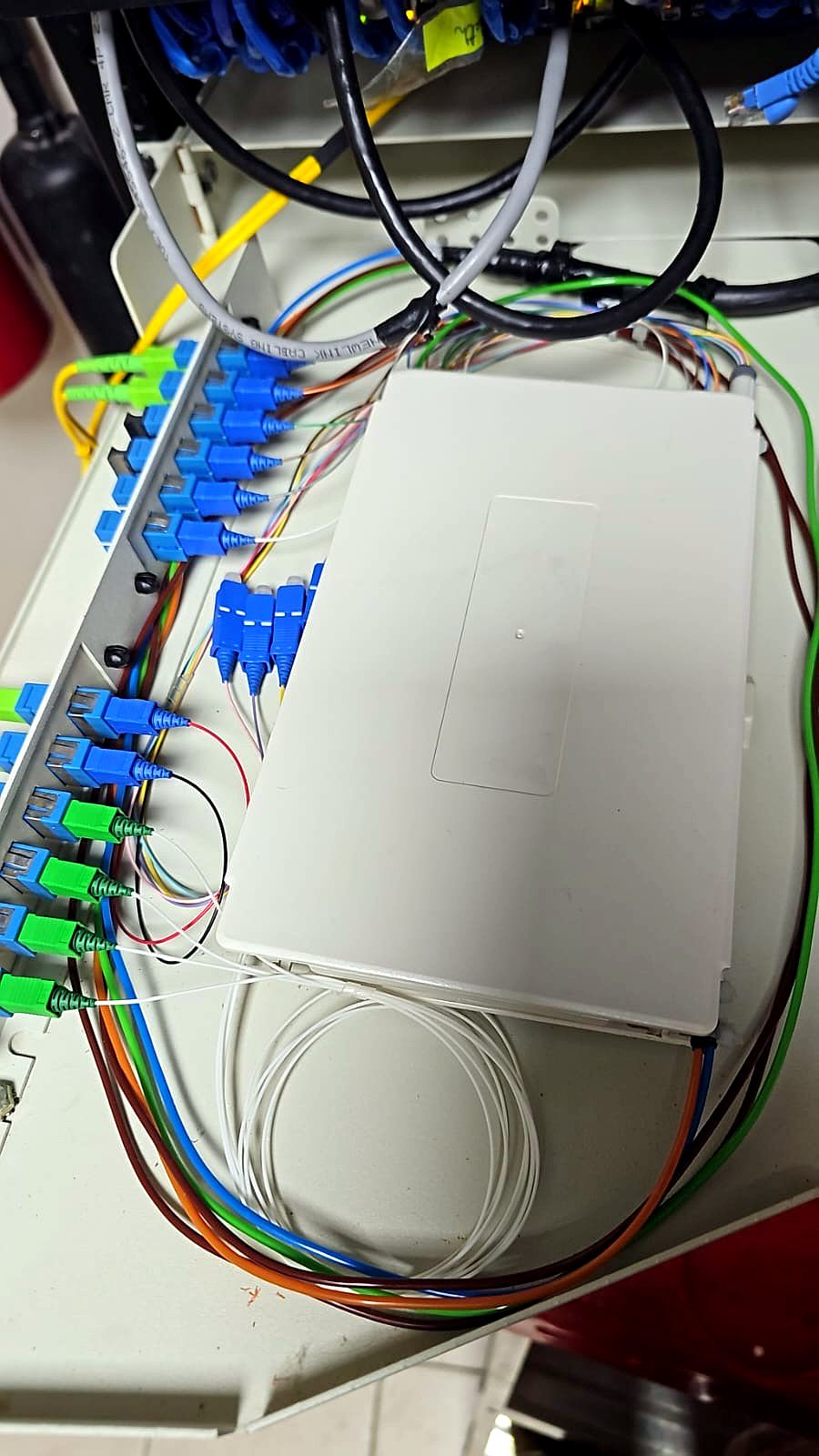 Distribuidor de fibra ODF